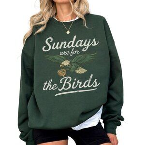 Sundays Are For The Birds Sweatshirt Philadelphia Football Sweater 05